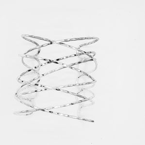 Women's Fashion Silvertone Bracelet